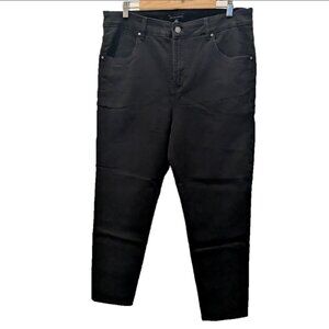 Seine High Rise Skinny Jeans Black 16